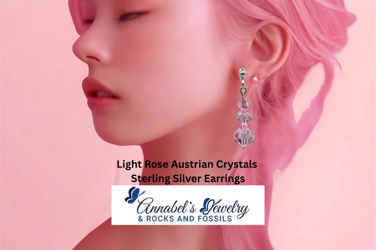 Light Rose Crystals Set