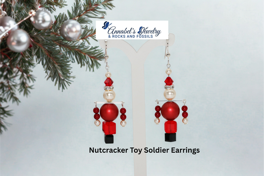 Nutcracker Toy Soldier Earrings