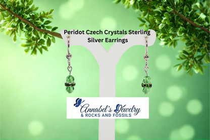 Peridot Crystals Earrings