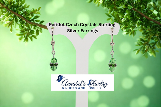 Peridot Crystals Earrings