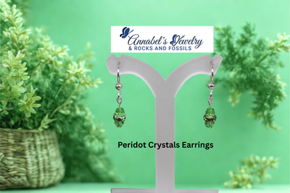 Peridot Crystals Set