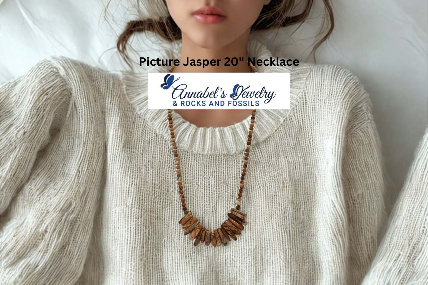 Picture Jasper 20" Necklace