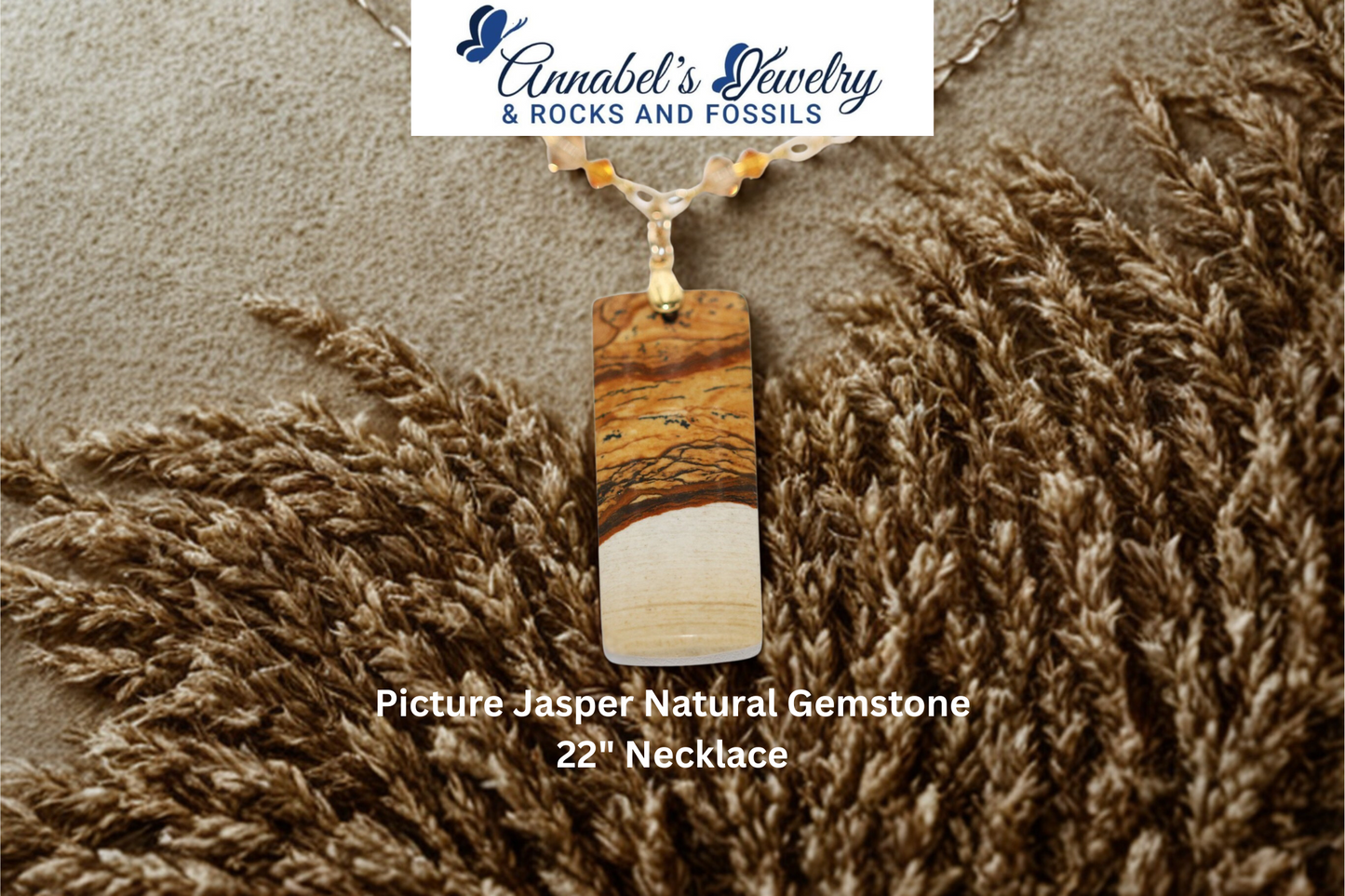 Picture Jasper 22" Necklace