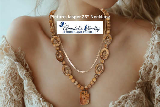 Picture Jasper 23” Necklace