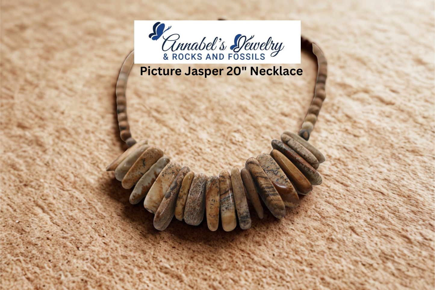 Picture Jasper 20" Necklace