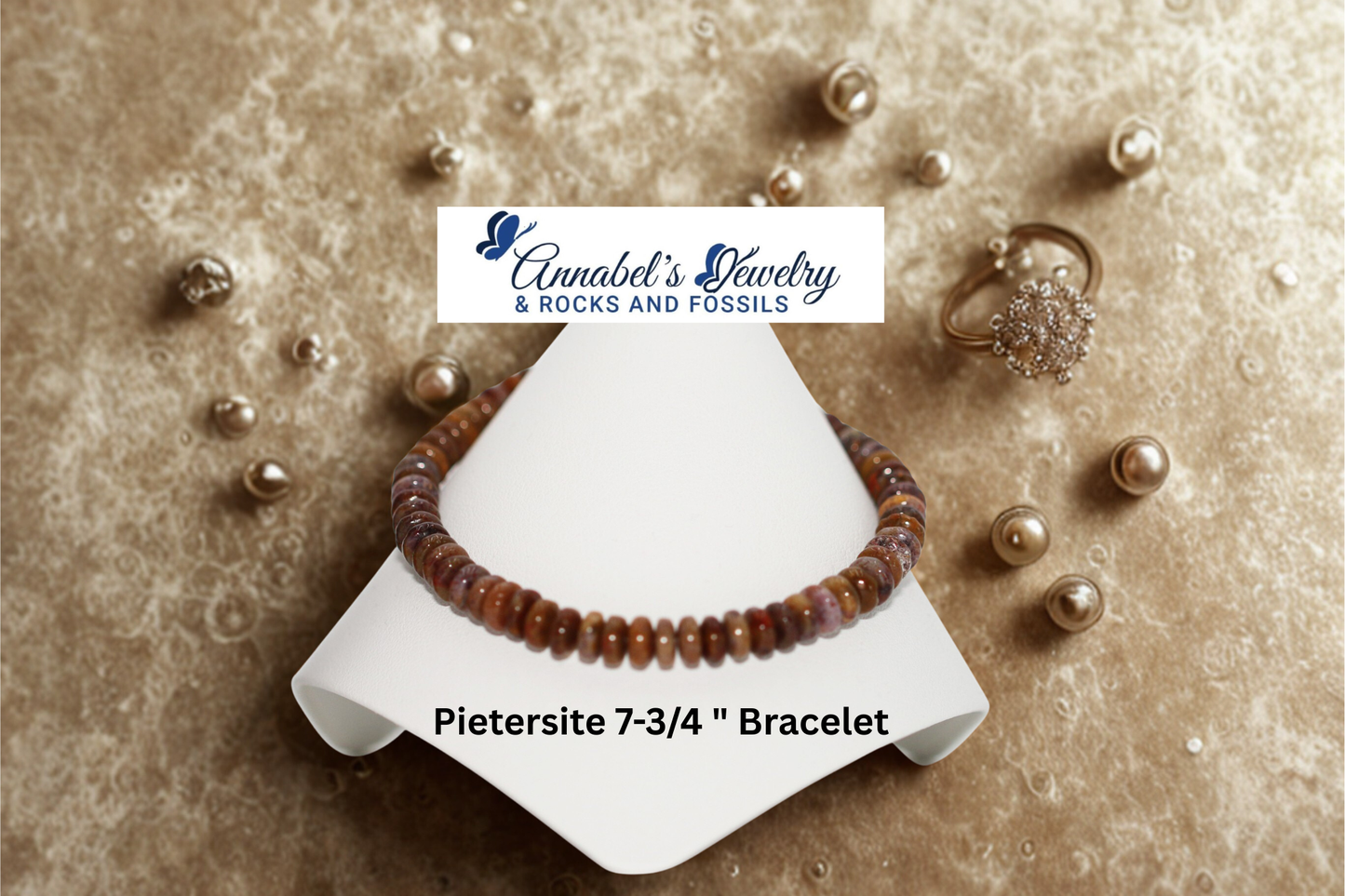 Pietersite 7-3/4 " Bracelet