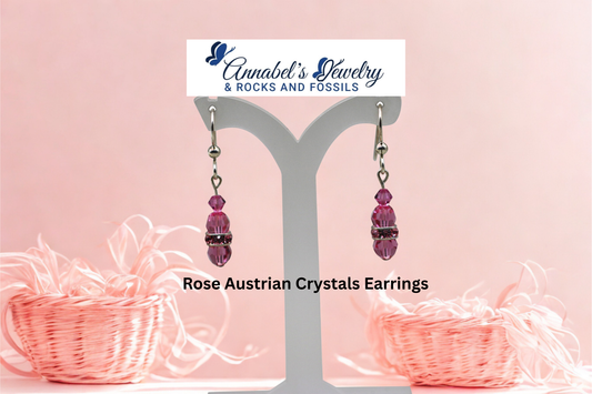 Rose Crystals Earrings
