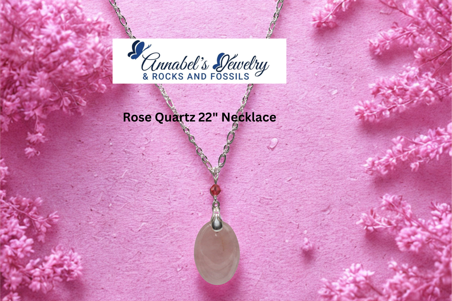 Rose Quartz 22" Necklace