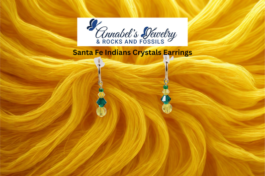 Santa Fe Indians Crystals Earrings