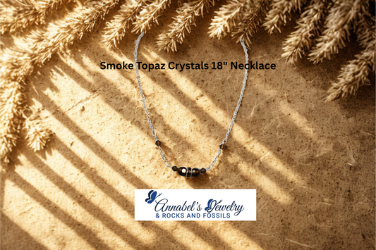 Smoke Topaz Crystals Set