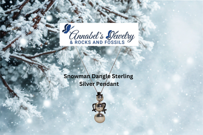 Snowman Dangle Pendant