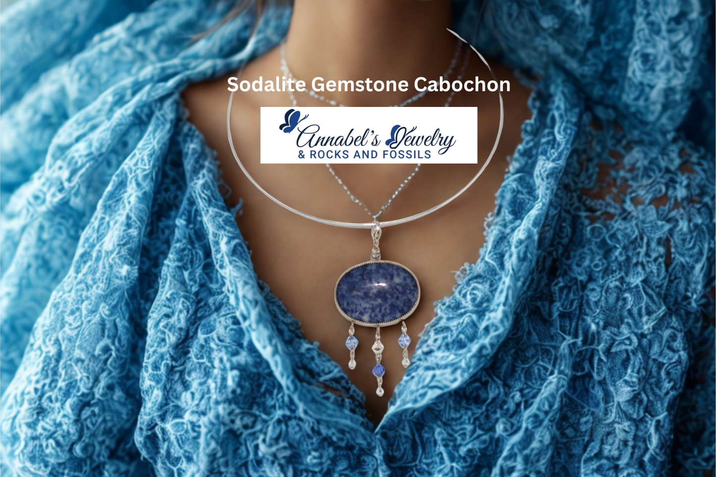 Sodalite Gemstone Cabochon