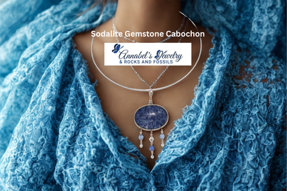 Sodalite Gemstone Cabochon