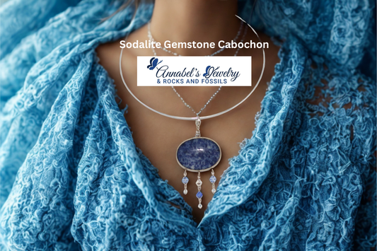 Sodalite Gemstone Cabochon
