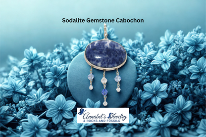 Sodalite Gemstone Cabochon
