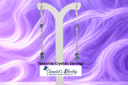 Tanzanite Crystals Earrings