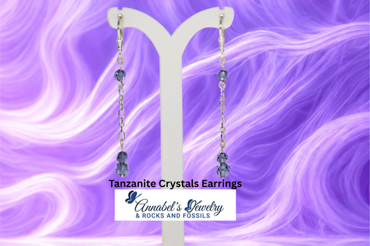 Tanzanite Crystals Earrings