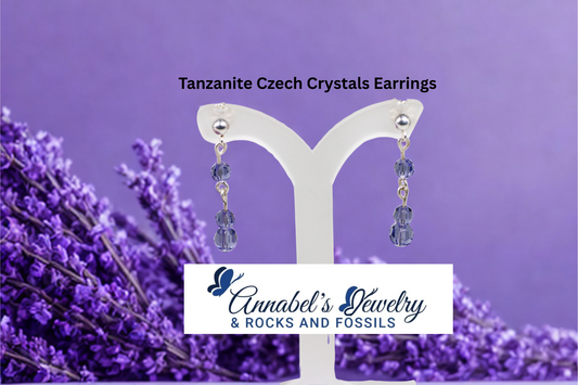 Tanzanite Crystals Earrings