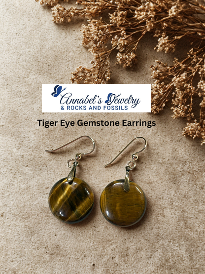 Tiger Eye Earrings