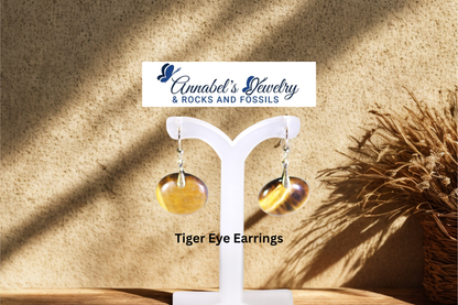 Tiger Eye Earrings