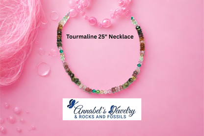 Tourmaline 25" Necklace