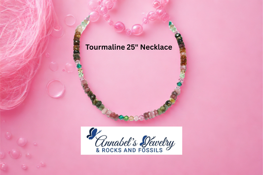 Tourmaline 25" Necklace