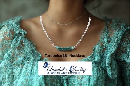 Turquoise 18" Necklace