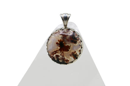 West Texas Plume Agate Cabochon