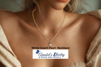 White Pearl  Necklace