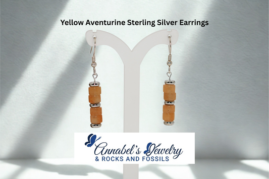 Yellow Aventurine Earrings