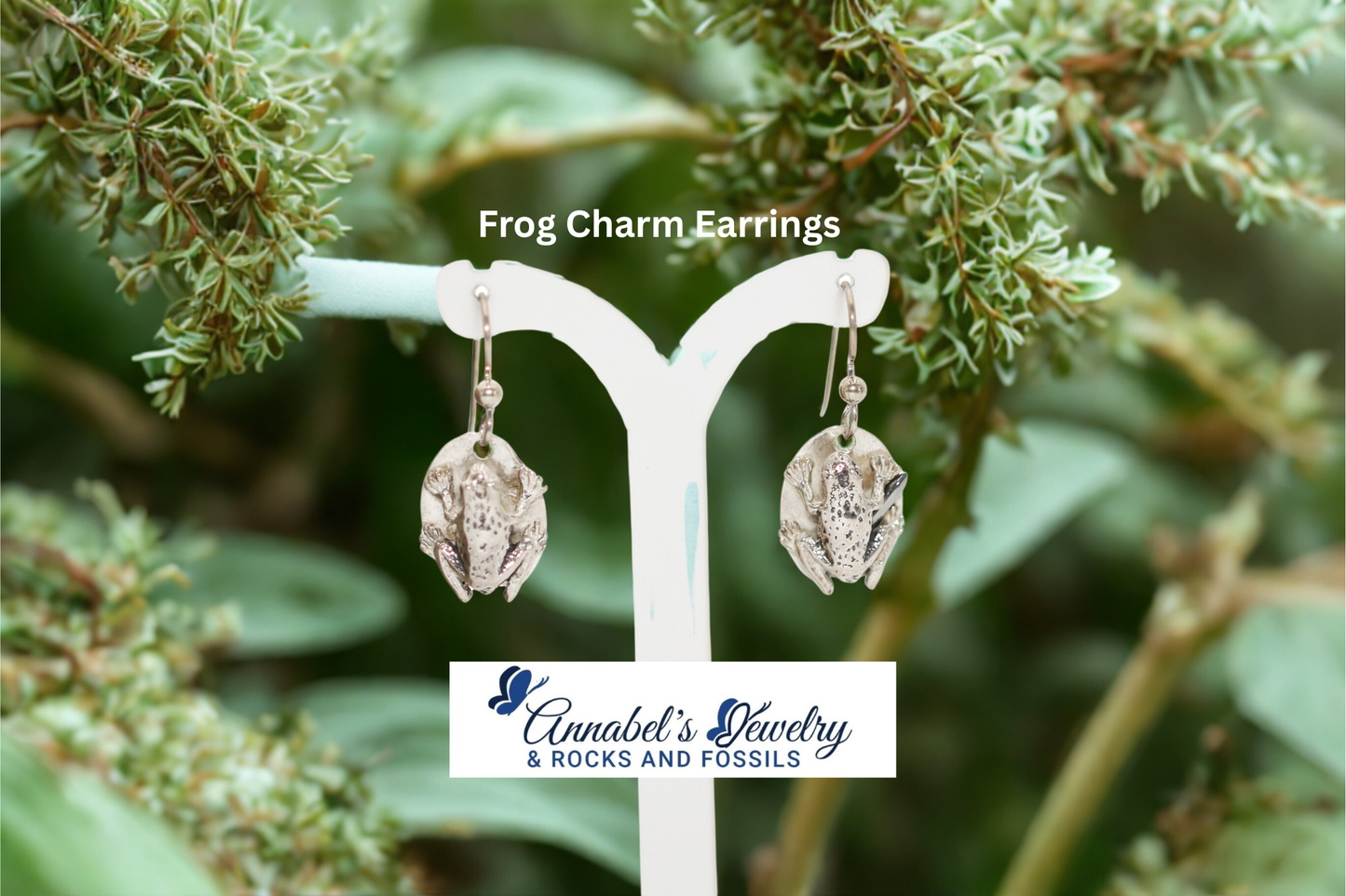Frog Charm Earrings